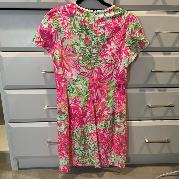 Lilly Pulitzer Pink and Green Dress - Picture 7 of 9